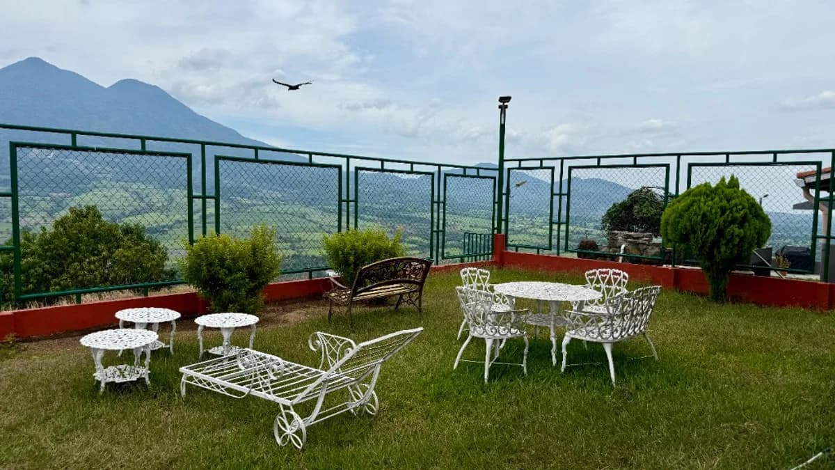 Terraza con vista panorámica en San Vicente